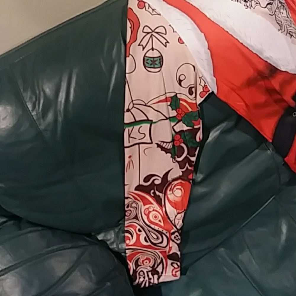 Long Sleeve Tattooed Santa Shirt... - Picture 3 of 7